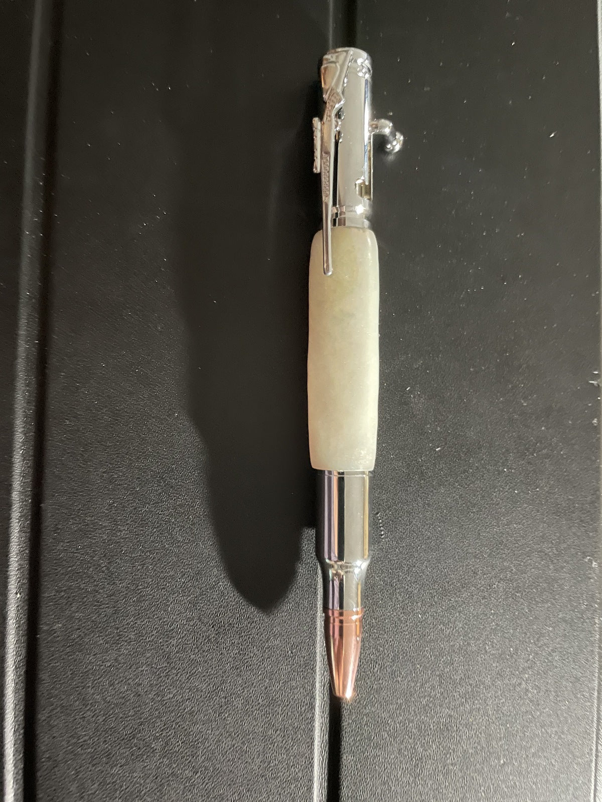 silver resin bolt action rifle