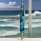 Tidal Script Blue Ocean click pen