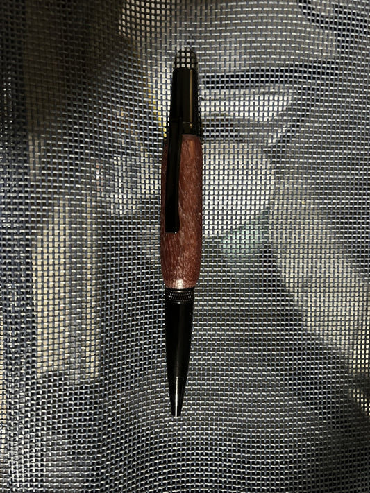 Diamond Knurl Twist Pen Cocobolo Wood
