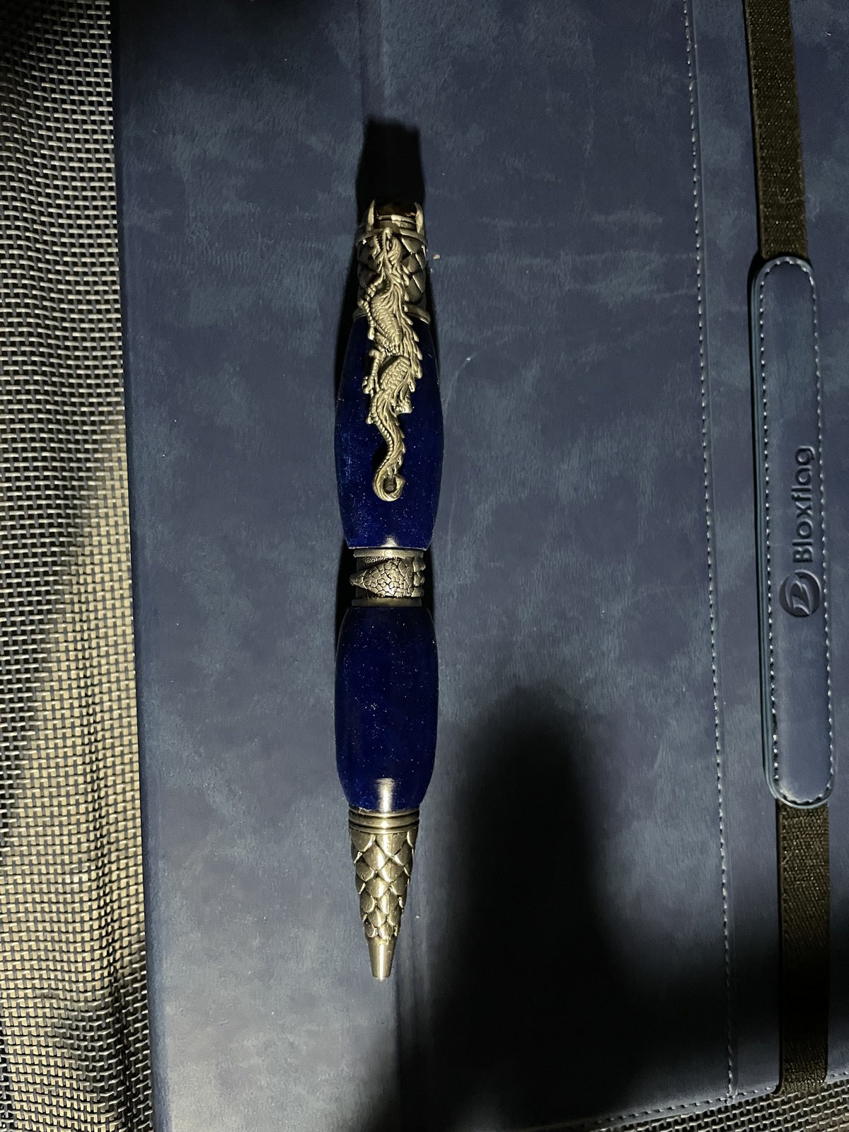ebony wood dragon twist pen