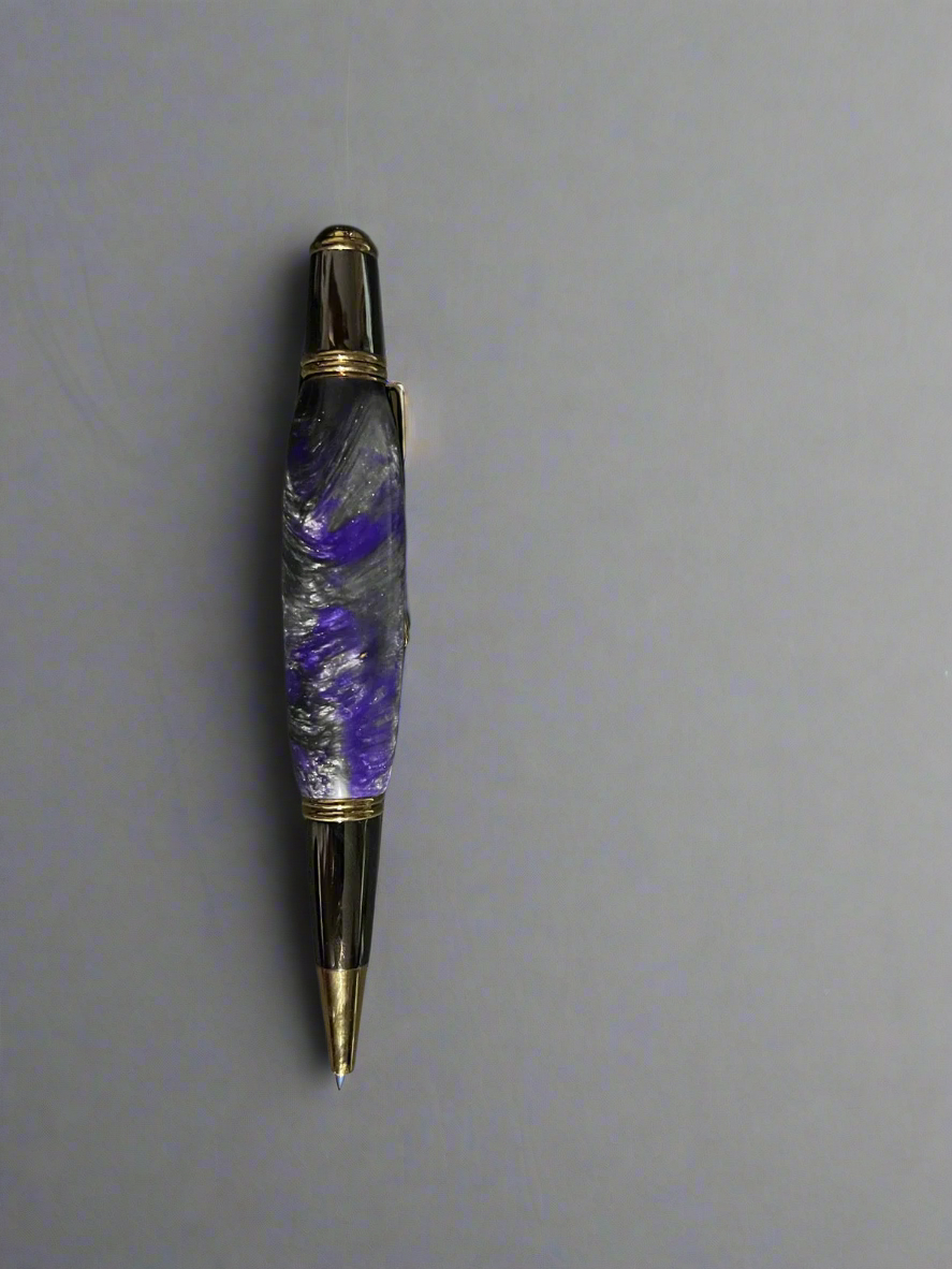 Smokey Iris Twist Pen