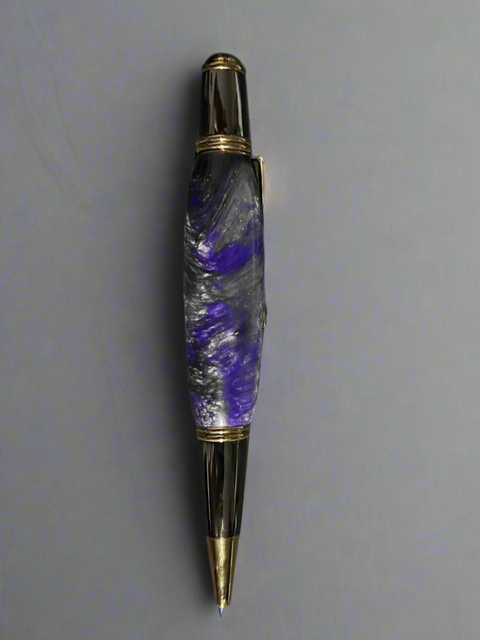 Smokey Iris Twist Pen