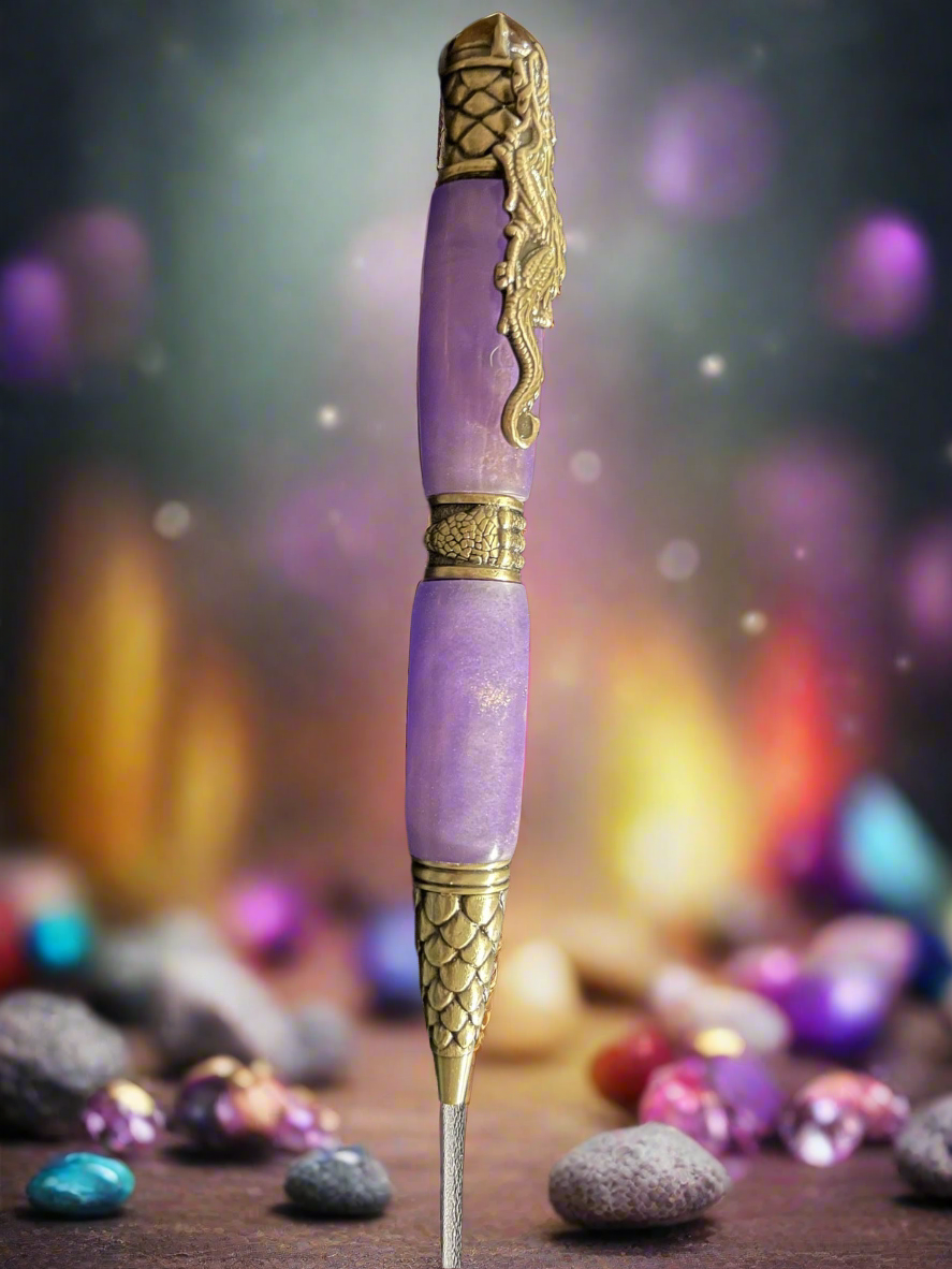 Lilac Dragonshade Twist Pen