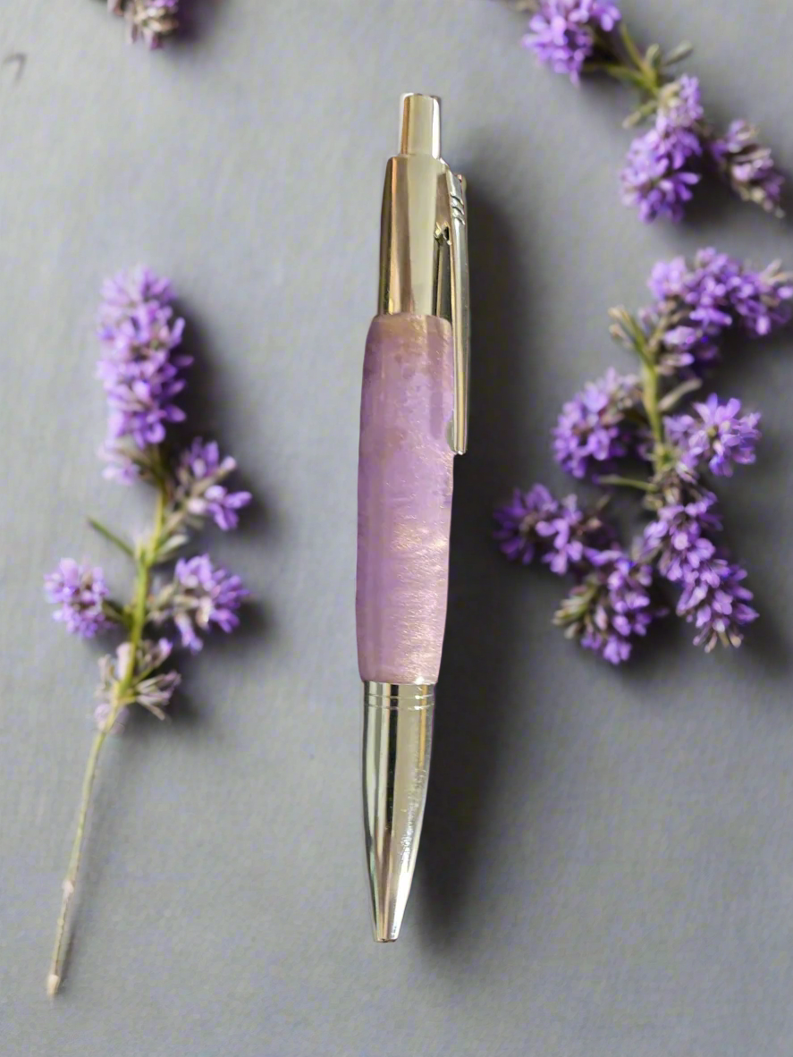 Lavender Veil click pen