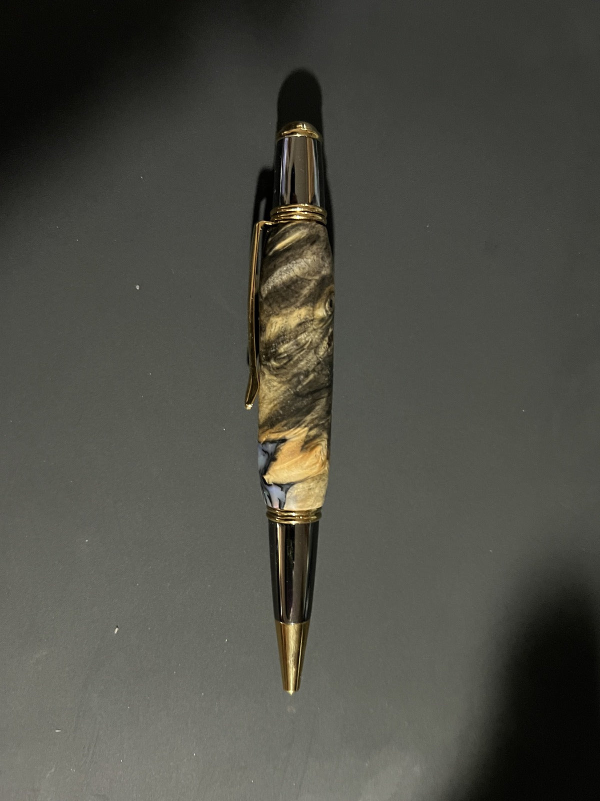 resin and burl twist