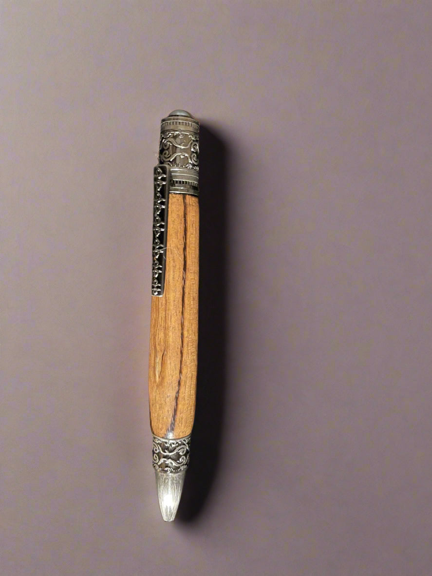 wooden ornate twist Pen