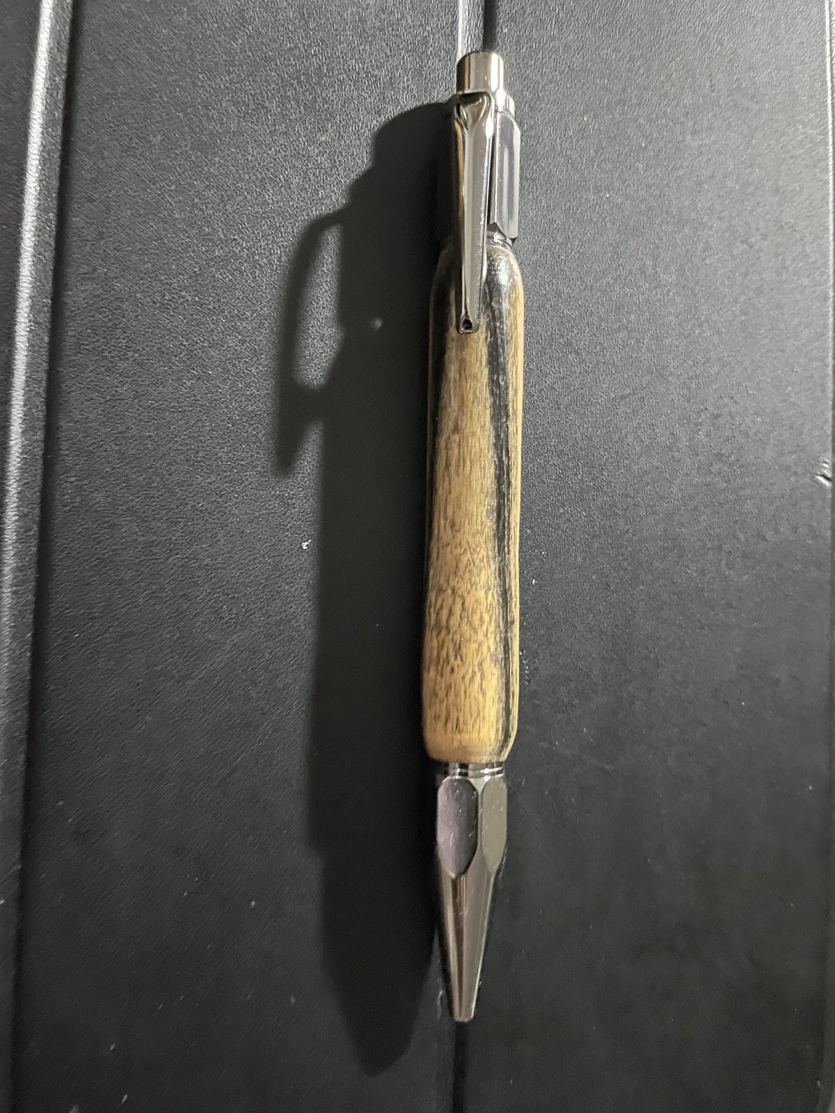 Zebrawood Wood Click Pen