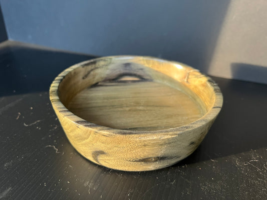 Blue Mahoe Decorative Wood Bowl