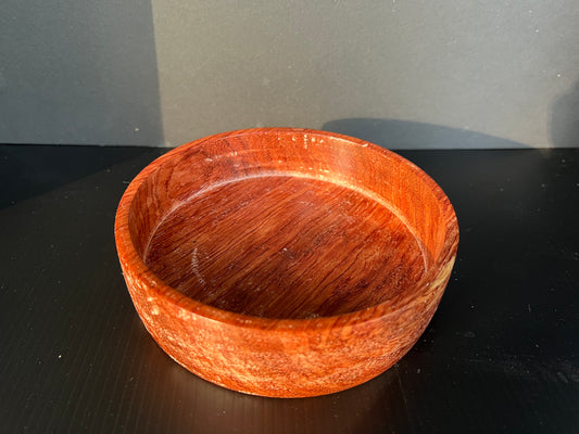 Decorative Bubinga Hardwood Bowl