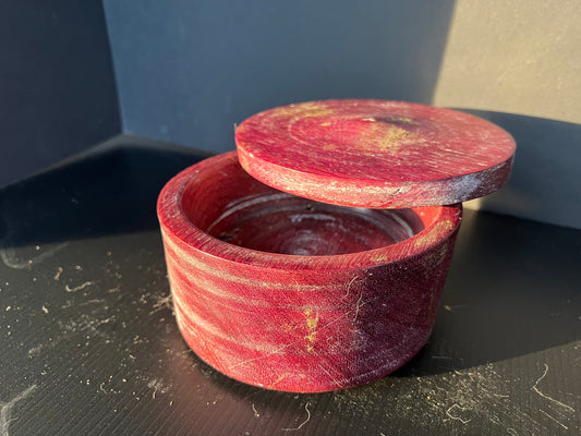 Decorative Purpleheart Wood Bowl