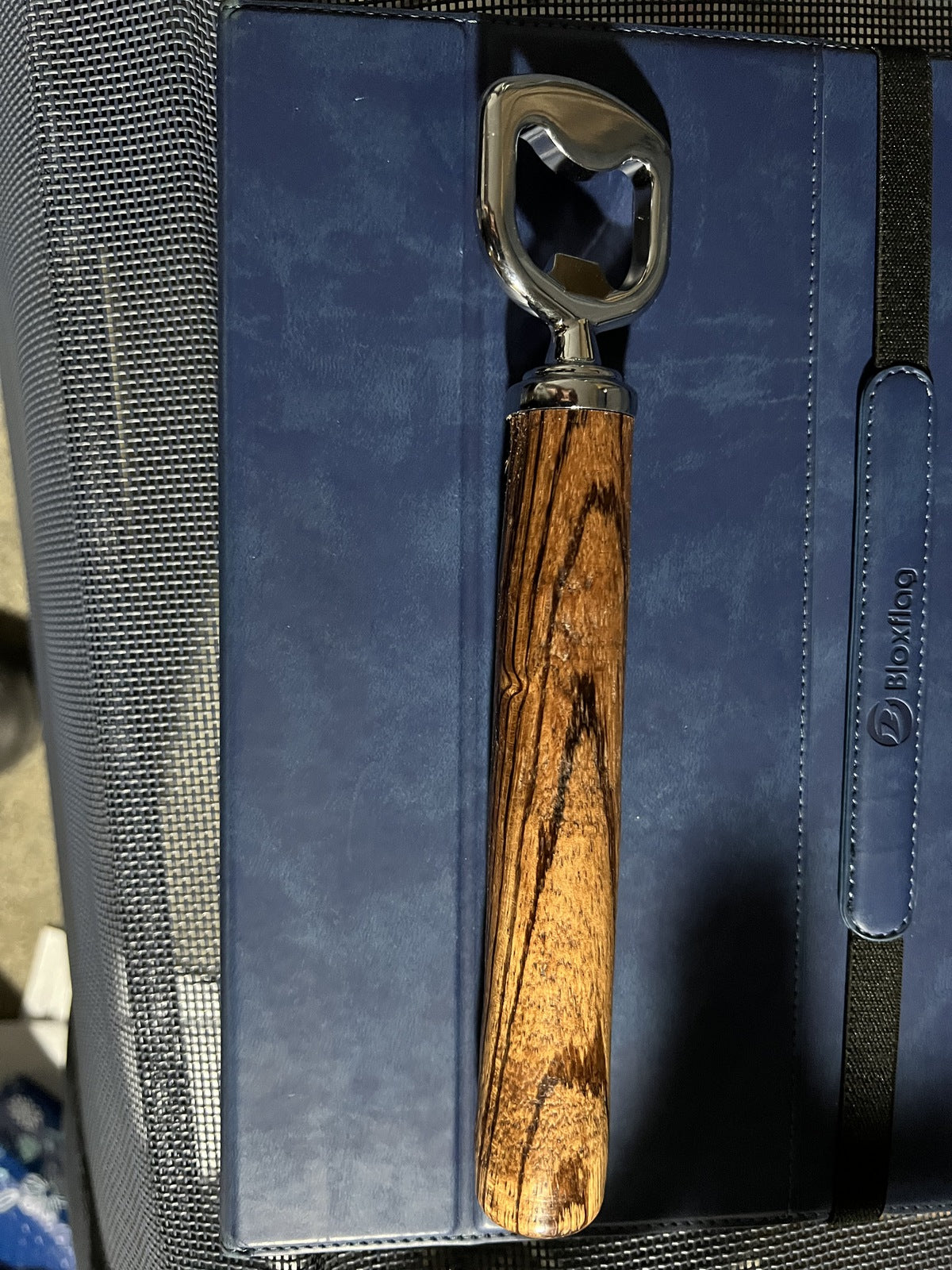 Zebrawood Handle Bottle Opener