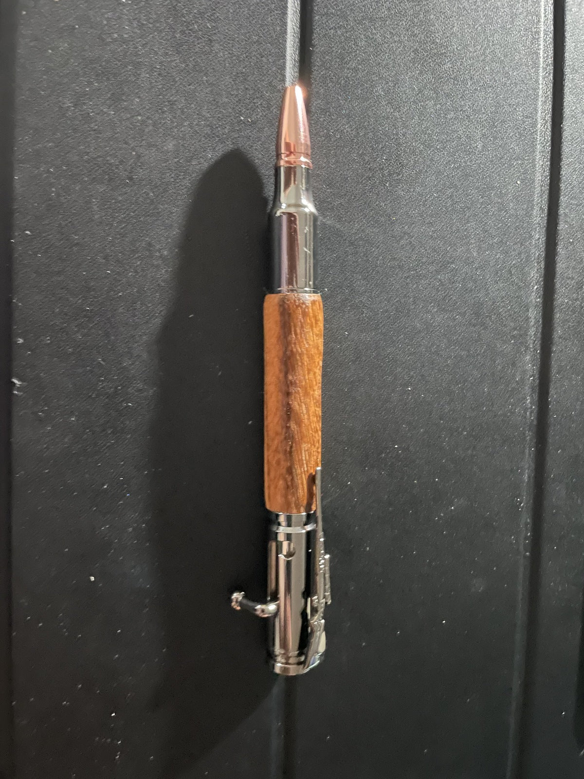 wooden bolt action rifle pen
